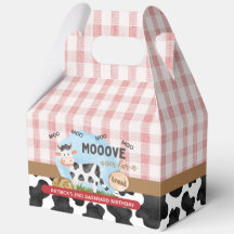 Move Over Barnyard Favor Box