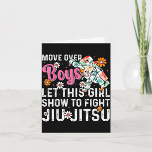 Move over boys let this girl show how to fight Jiu Card