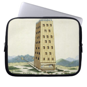 Moveable tower, designed after Caesar's tower at N Laptop Sleeve