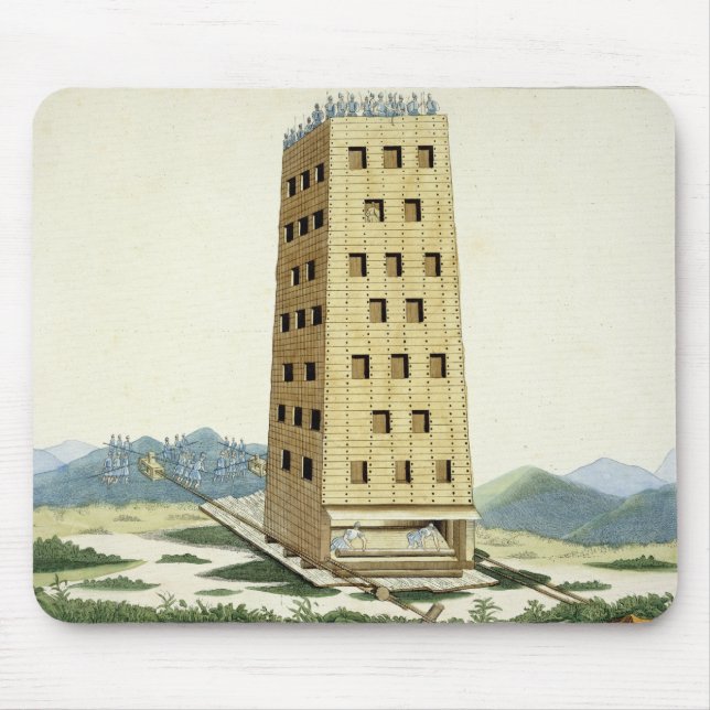 Moveable tower, designed after Caesar's tower at N Mouse Mat (Front)