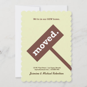 moved. announcement