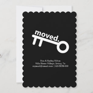 moved. announcement