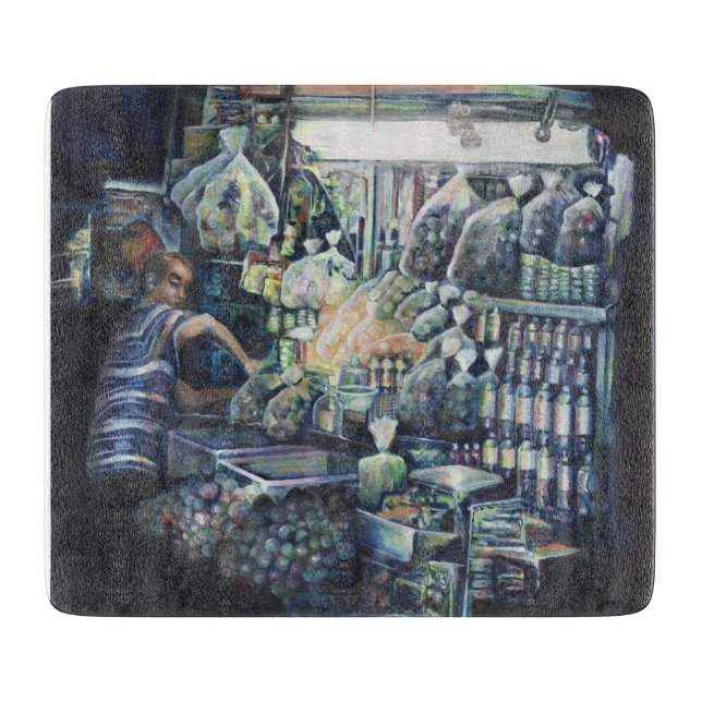 Moved the Goal, Singapore Cutting Board (Front)