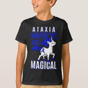 Movement Disorder Dystaxia Friedreich's Unicorn Lo T-Shirt