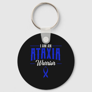 Movement Disorder Dystaxia Friedreich's Warrior Gi Key Ring