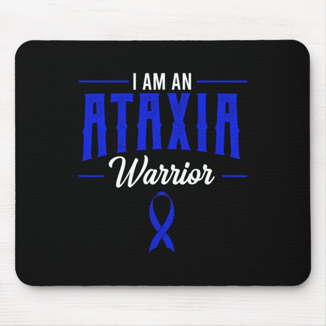 Movement Disorder Dystaxia Friedreich's Warrior Gi Mouse Mat (Front)