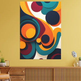 Movement in Art Canvas Print