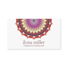 Movement Mandala Business Card | Rolling In Autumn