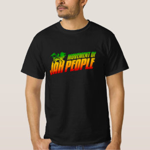 Movement Of Jah People Rasta Lion of Judah Reggae T-Shirt
