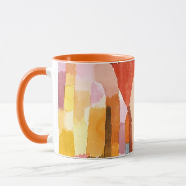 Movement of Vaulted Chambers, Paul Klee  Mug (Left)