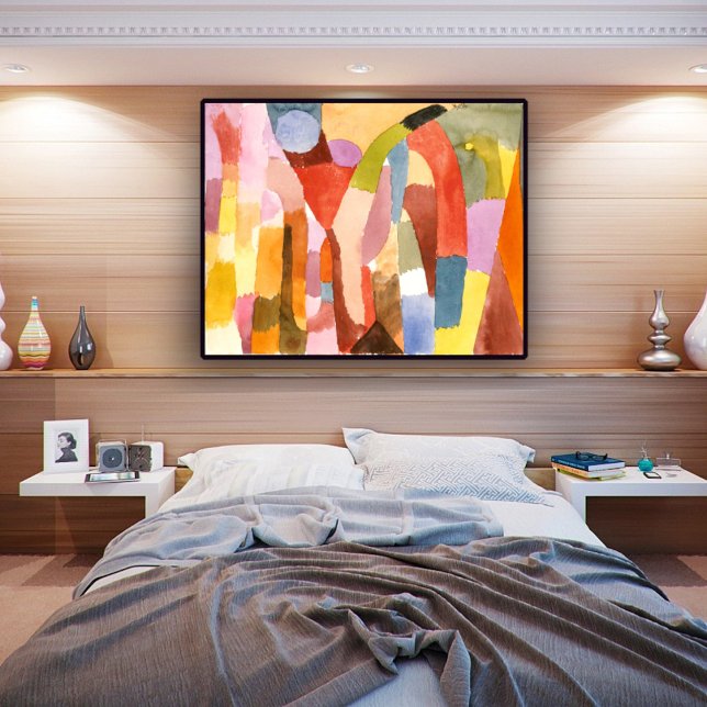 Movement of Vaulted Chambers, Paul Klee Poster (Creator Uploaded)