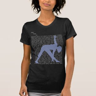 Movement Yoga and Pilates--Yoga Adjectives T-Shirt