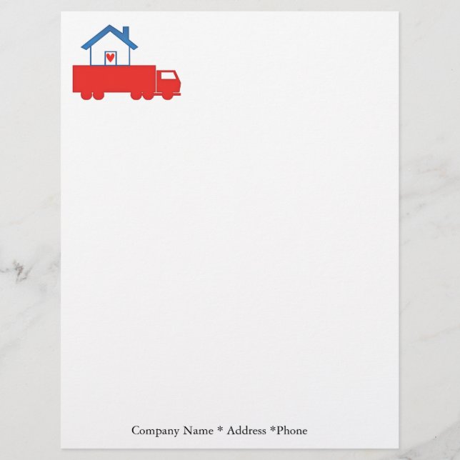 Mover Trucking Letterhead (Front)