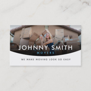 Movers Slogans Business Cards