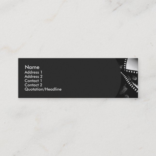 Movie #1 Profile Card (Front)