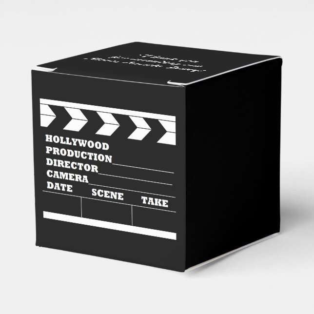 "Movie Awards" Favour Box (Front Side)