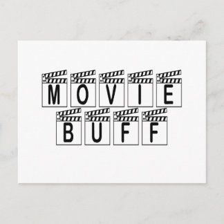 Movie Buff T-shirts and Gifts. Postcard