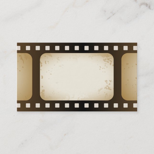 movie business card (Front)