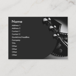 Movie Business Card