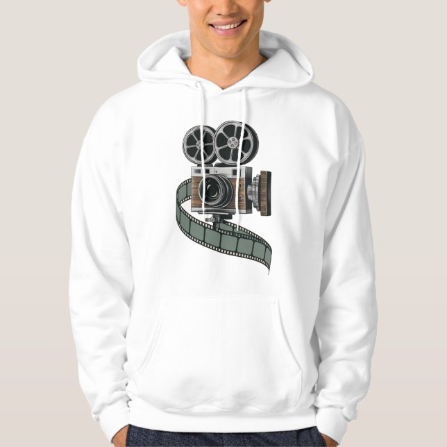 Movie Camera Hoodie (Front)