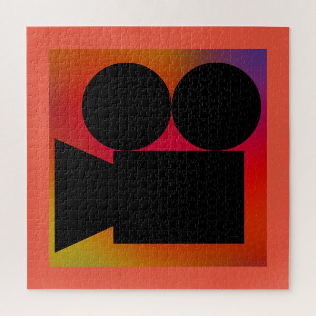 Movie Camera  Jigsaw Puzzle (Vertical)