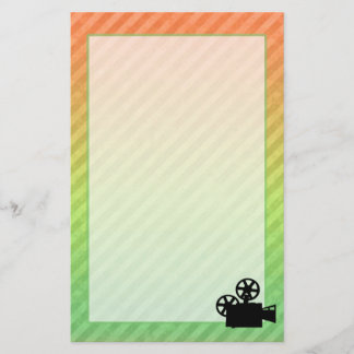 Movie Camera Stationery