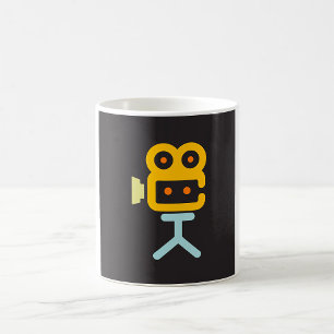 Movie Camera Symbol Coffee Mug