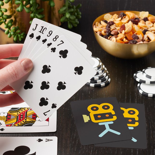 Movie Camera Symbol Playing Cards (Creator Uploaded)