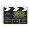 Movie Clapper Board Custom Invitation