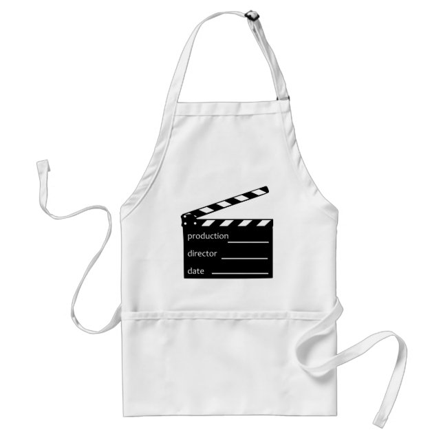 Movie clapper standard apron (Front)