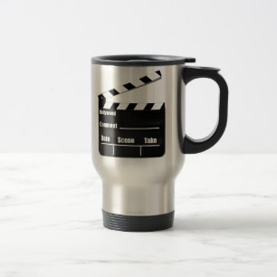 Movie Clapperboard Travel Mug