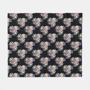 Movie Classics Binge Watching Fleece Blanket