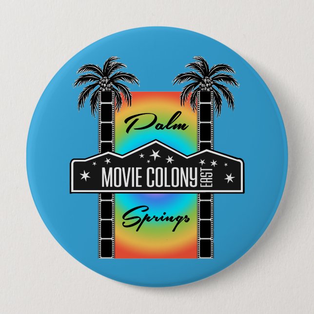 MOVIE COLONY EAST 10 CM ROUND BADGE (Front)