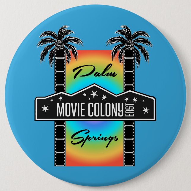 MOVIE COLONY EAST 6 CM ROUND BADGE (Front)