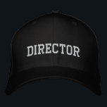 Movie director embroidered hat<br><div class="desc">Movie director</div>