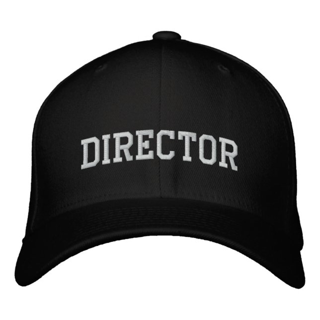 Movie director embroidered hat (Front)