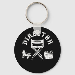 Movie Director Filmmaker Director Chair Key Ring