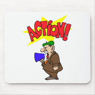 Movie Director Mouse Mat