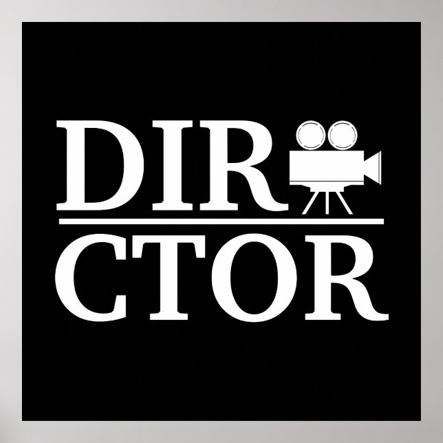 Movie Director Poster (Front)