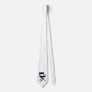 Movie Director Tie (White)