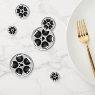 Movie Film Reel Home Theatre  Confetti