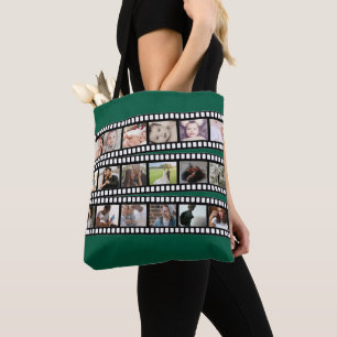 Movie Film Strip Personalised With Your Own Photos Tote Bag