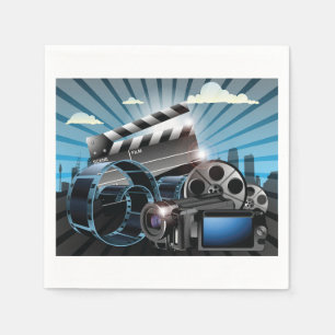 Movie Industry Napkin