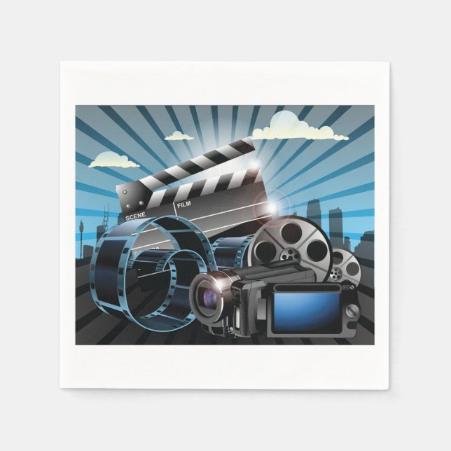 Movie Industry Napkin (Front)