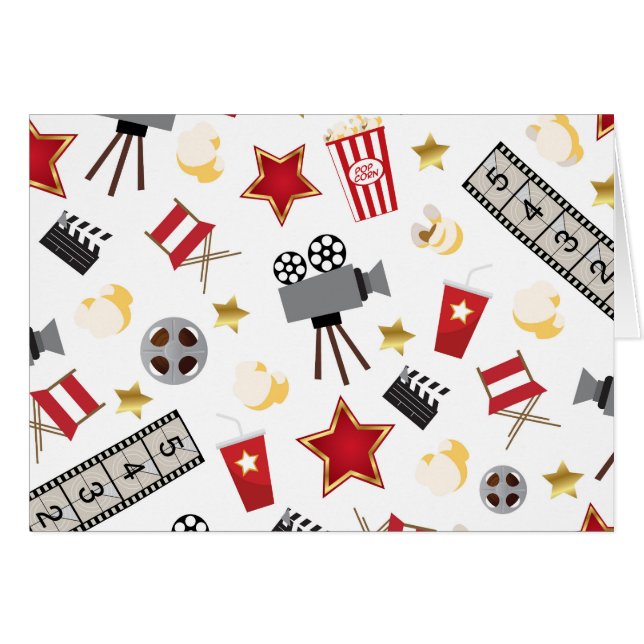 Movie Lover Pattern (Front Horizontal)