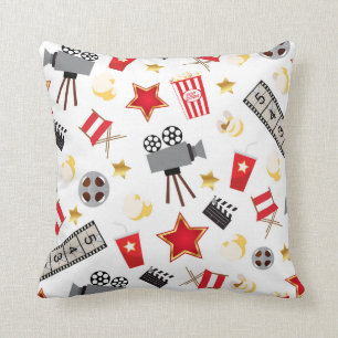 Movie Lover Pattern Cushion