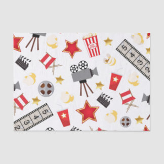 Movie Lover Pattern Tissue Paper