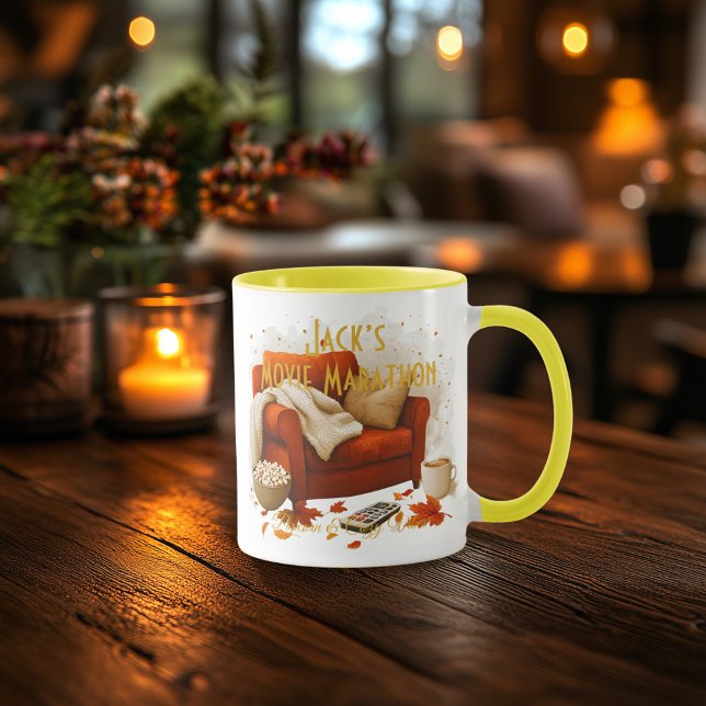 Movie Marathon Mug – Popcorn & Cosy Vibes Edition (Creator Uploaded)