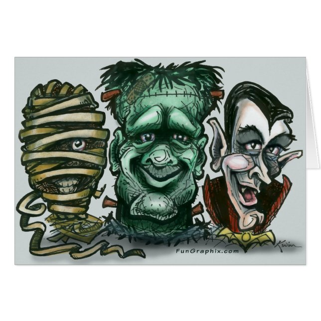 Movie Monsters (Front Horizontal)