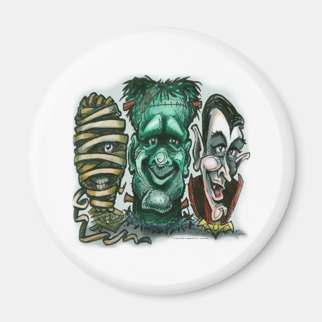 Movie Monsters Magnet (Front)